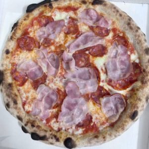 Home pancetta and salami